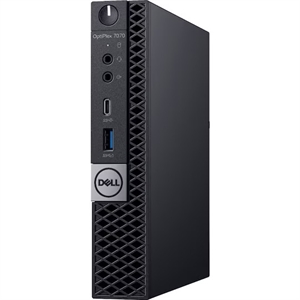 Dell Optiplex 7070 Tiny - 256GB SSD - i5-8500T - 16GB RAM - WiFi/BT/LAN - Win11 - Grade A